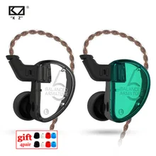 

NEW KZ AS06 Earphones 3BA Balanced Armature Driver HIFI Bass In Ear Monitor Sport Headset Noise Cancelling Earbuds With 2pin