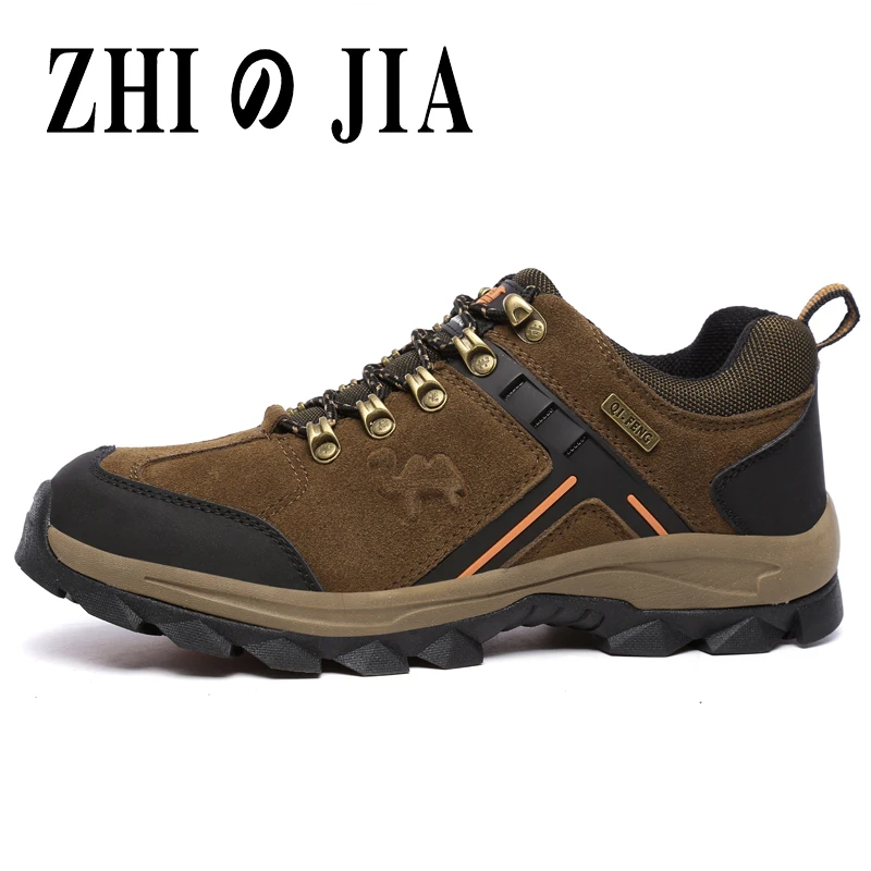 Новый Спорт на открытом воздухе обувь из натуральной кожи Классические мужские