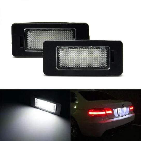 Светодиодный номерной знак для BMW E82 F22 E46 E90 E92 E93 F30 F32 F33 E39 E60 E61 F10 F11|Сигнальная