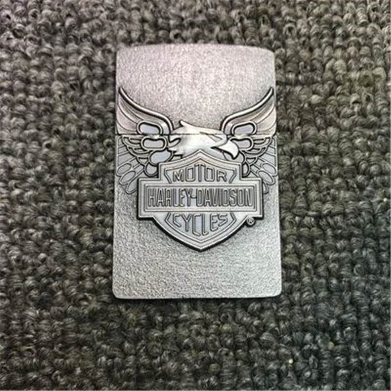 eagle1 1 шт. стиль Галле металлический значок для бензинового масла Зажигалка Декор DIY клей на прикуриватель аксессуары для курения гаджеты для мужчин - Color: eagle1