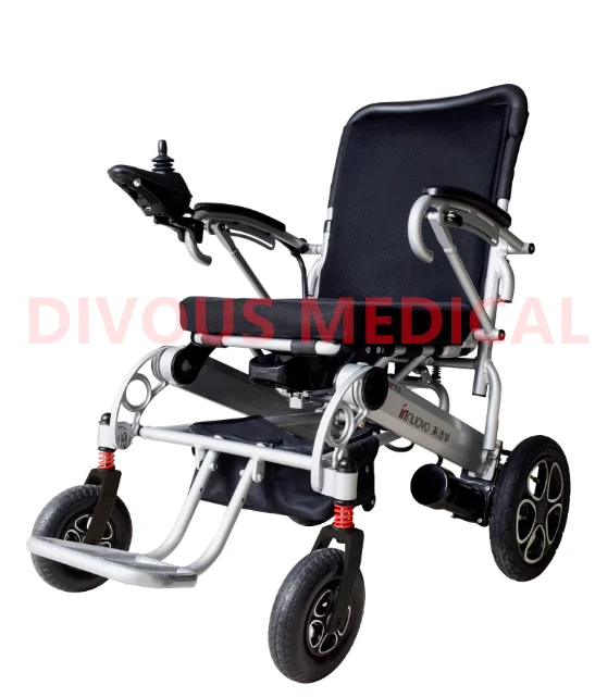 Hospital Care Folding Electric Lithium Battery Wheelchair Adult Power Wheel Chair