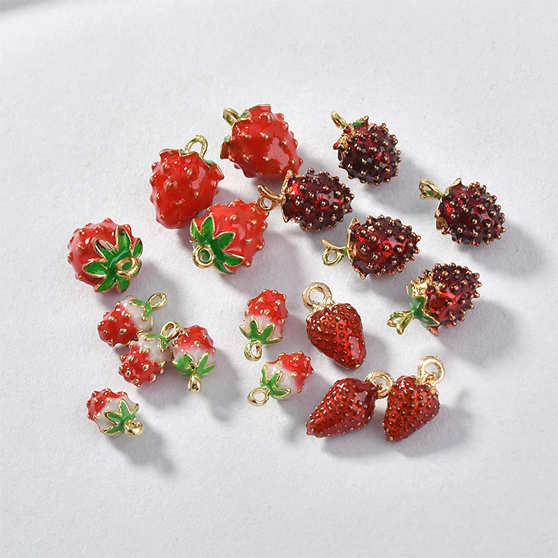 Material-Accessories Earrings Decorative-Pendant Diy Bracelet Small Three-Dimensional