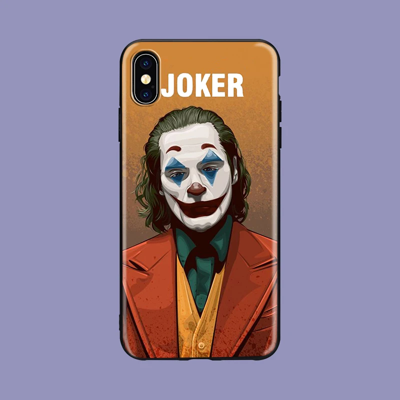 Joker Joaquin Phoenix Мягкий ТПУ чехол для телефона Apple IPhone X XR XS MAX 7 8 7plus 6 6S Plus 5 5S SE