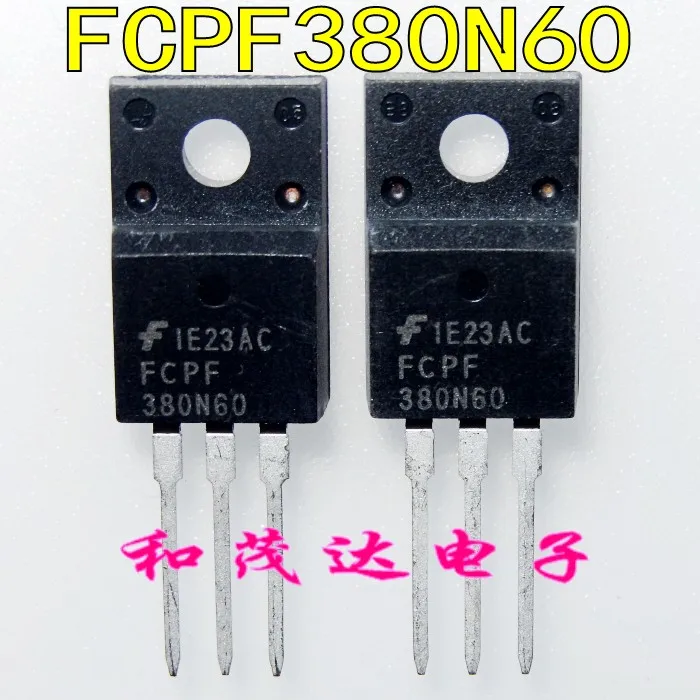5 шт./FCPF380N60 TO-220F 380N60 TO220F