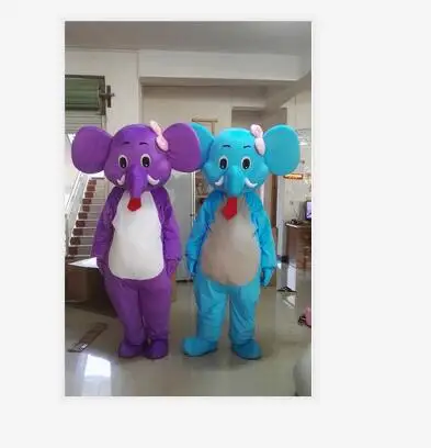 Стиль Dumbo mascost костюм маскарадный костюм слона с большим ухом для взрослых животных Хэллоуин вечерние мероприятия - Цвет: left one