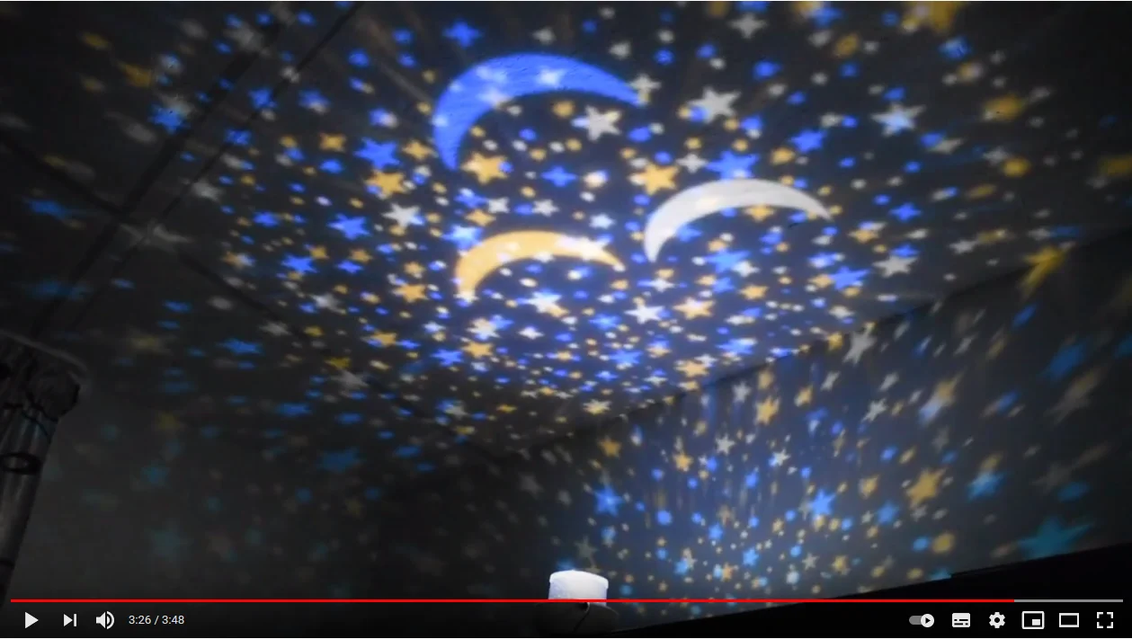 Star Projectors for Home LED desk lamp Night Light Colorful Rotating birthday gift Children's lamp projector Bedroom home planet