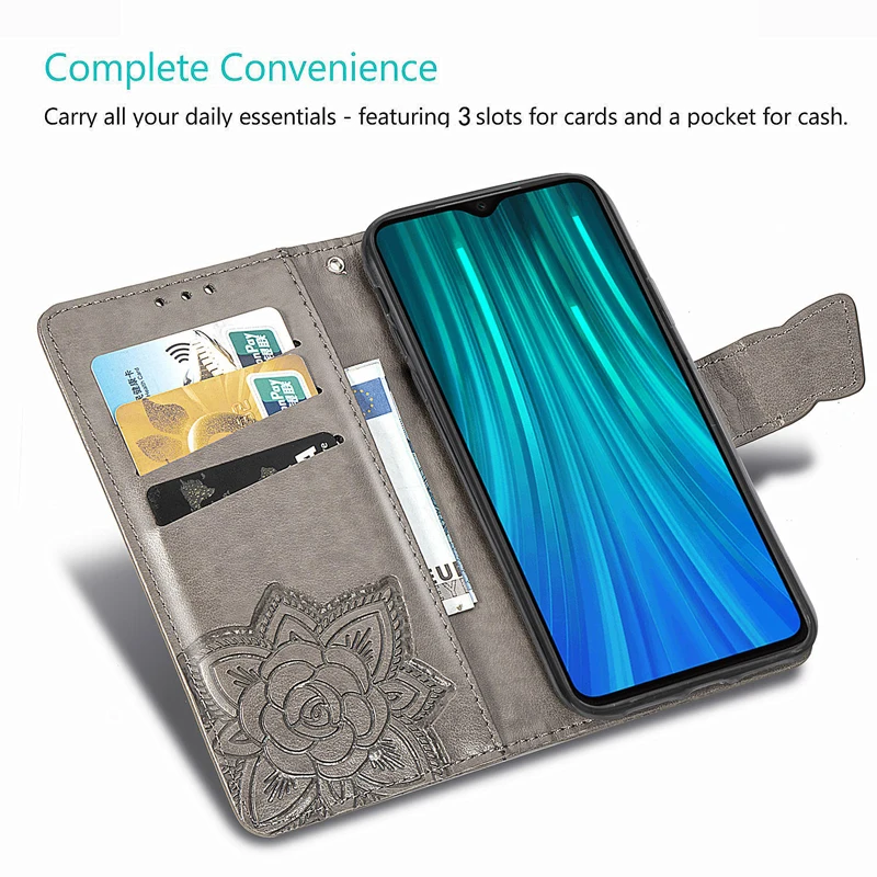 Кожаный чехол для Xiaomi Redmi Note 8, чехол, Fundas для Redmi Note8 Pro, чехол, силиконовый чехол, Бабочка, флип, кошелек, сумка для телефона