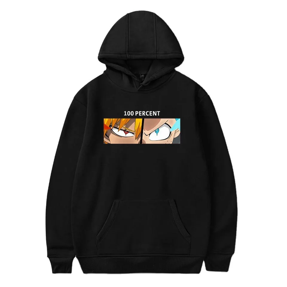 

2021 Boku No Hero Academia Printed Hoodie Men/Womens Fashion Long Sleeve Hooded Sweatshirt My Hero Academia Pullover Clothes