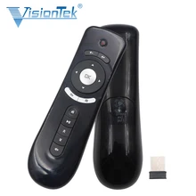 VISIONTEK Mini Air mouse 2,4G беспроводной пульт дистанционного управления, встроенный 6 осей для ПК, проектор для android-устройств, Android Tv Box