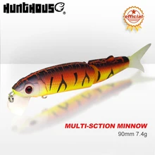 Hunthouse magalllon minnow приманка 9 см 7 4 г соединенная с щукой для дайвинга