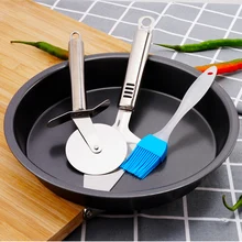 Креативная форма для пиццы, домашняя форма для выпечки, форма для торта, набор " 8" " 10", тарелка для пиццы, печь, жаропрочные Инструменты для выпечки