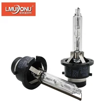LMUSONU фара автомобиля источник света 12 в 35 Вт D2S переменный ток Газоразрядная Ксенон лампа автомобиля один луч 4300K 6000K 8000K фара авто лампа