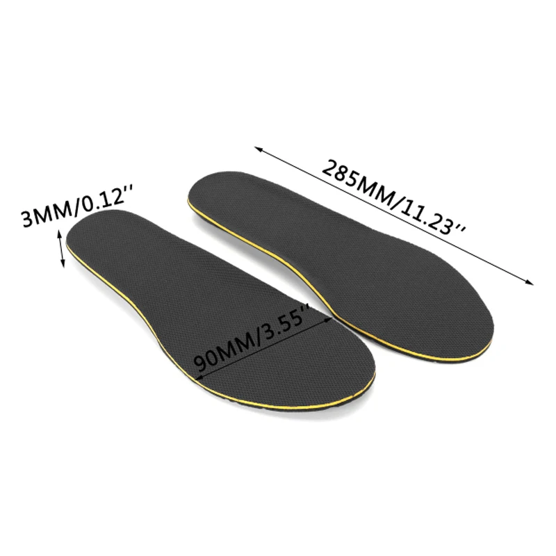 BSAID Electric Heated Insoles Remote Control, Adjustable Length Autumn Winter Foot Warmer Heating Insoles Shoes Boots Foot Pads