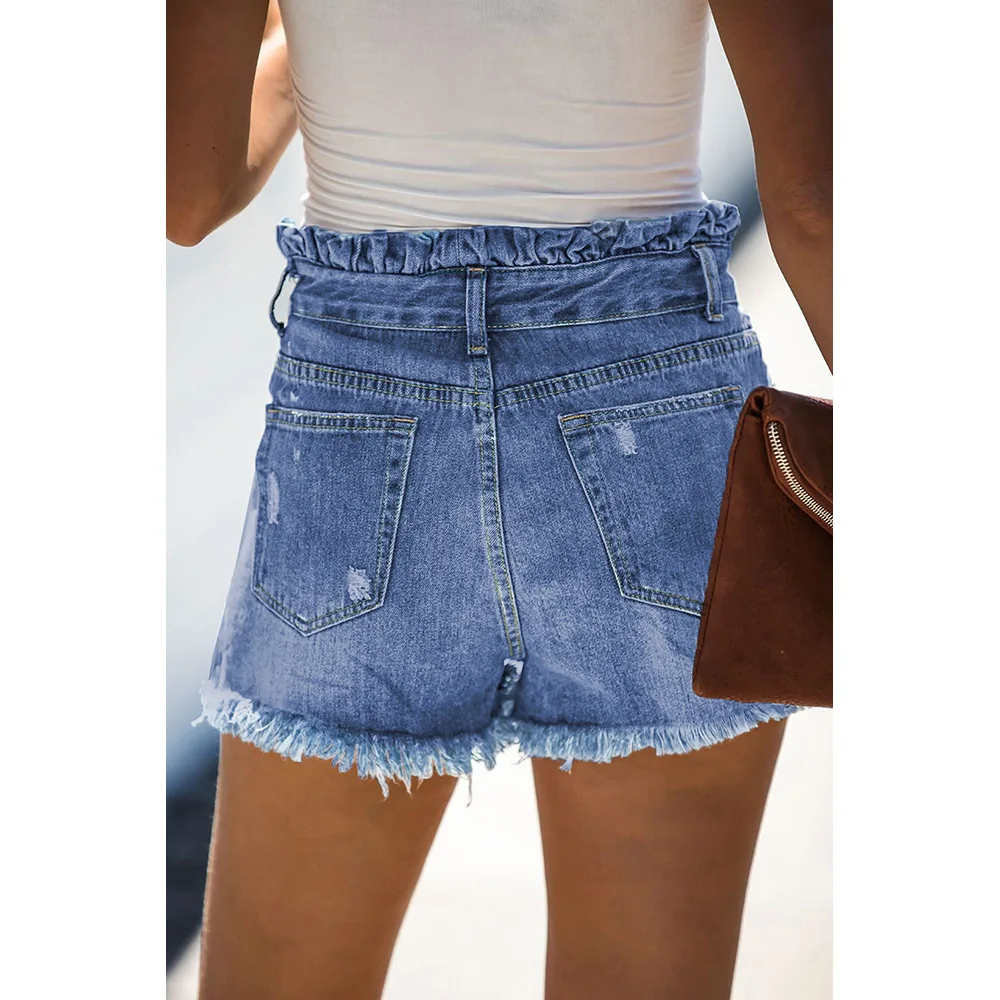 Shorts Jeans For Women Middle  Waist Denim Shorts Jeans Woman Summer 2020