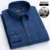 NEW 100% Cotton 7XL Striped Shirt For Mens Long Sleeve Casual Slim Fit Business Male Dress Shirts Thick Work Shirts Men Clothing 18