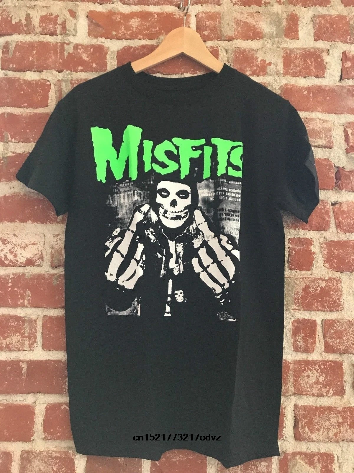 Мужская футболка The Misfits с графическим принтом на годовщину крутая забавная