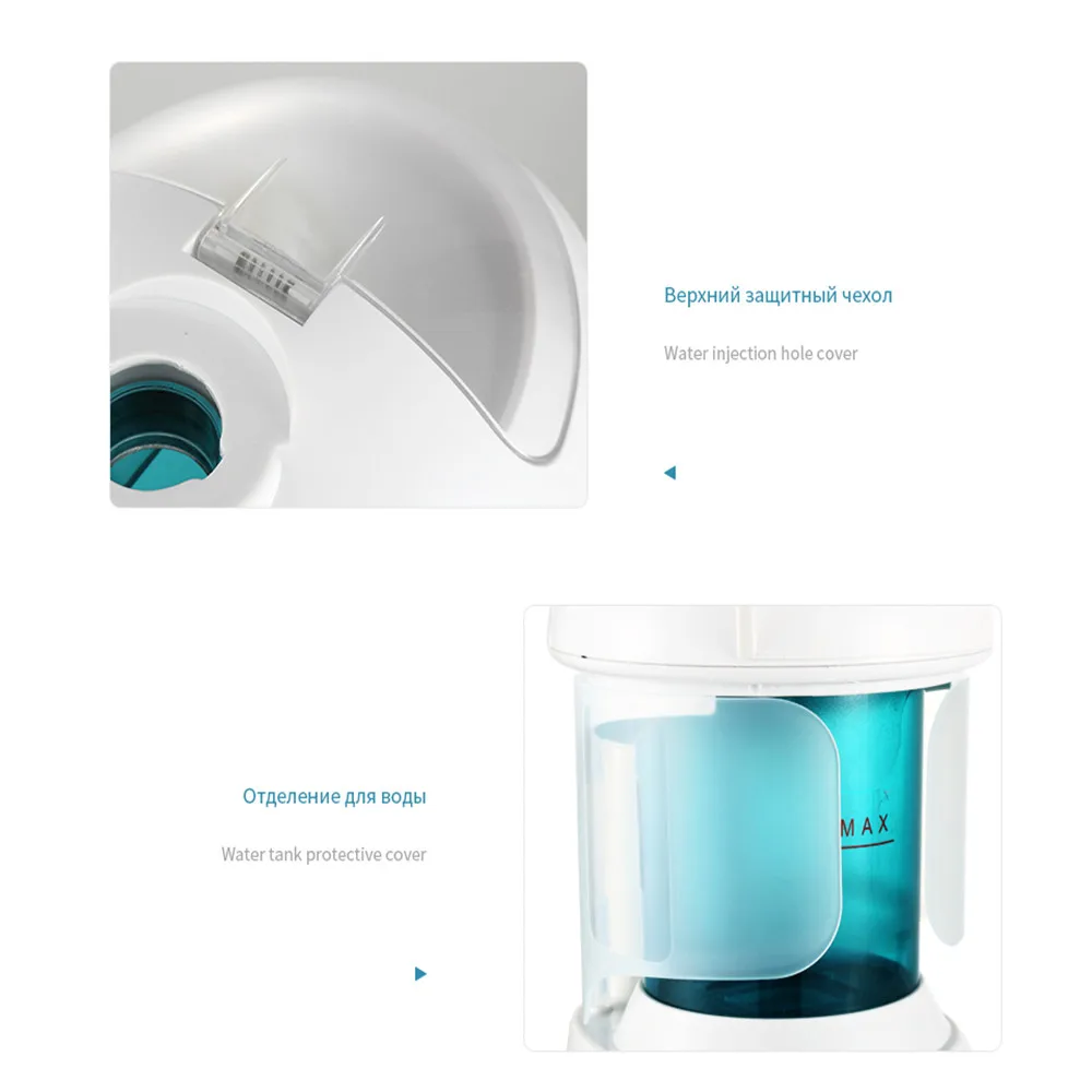 Профессиональный озоновый мини-пароварка для лица с датчиком воды для домашнего использования увлажняющий озоновый вапоризатор для волос ОЕМ поддержка