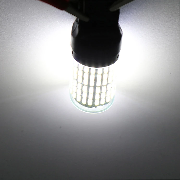 30X T20 7440 W21W светодиодный лампы 3014 144smd светодиодный CanBus без ошибок 1156 BA15S P21W BAU15S PY21W светодиодный светильник для поворотов светильник при отсутствии флэш-памяти