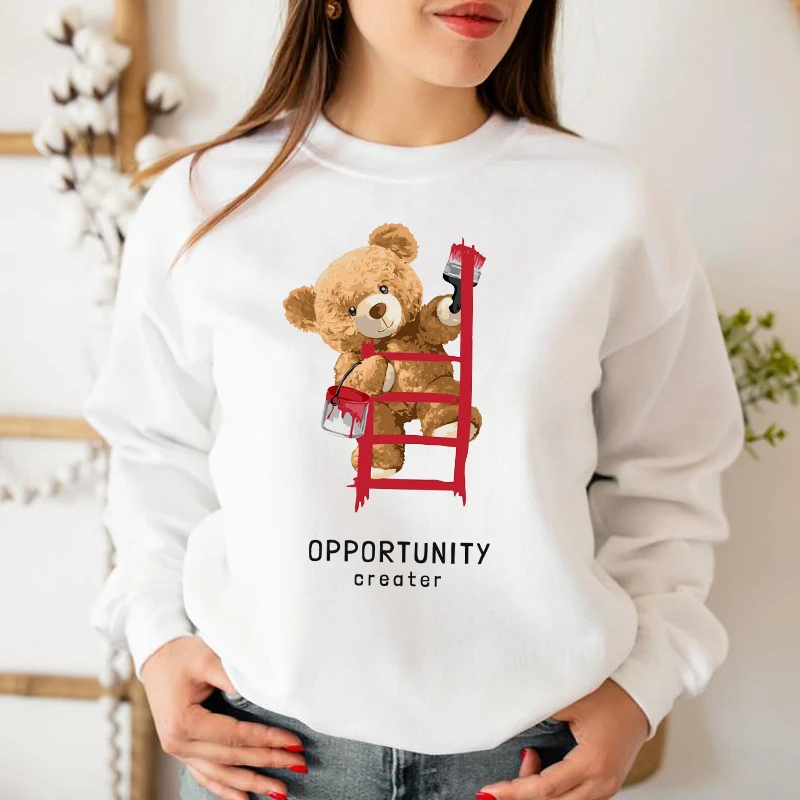 Teddy bear sweater plus size Clearance