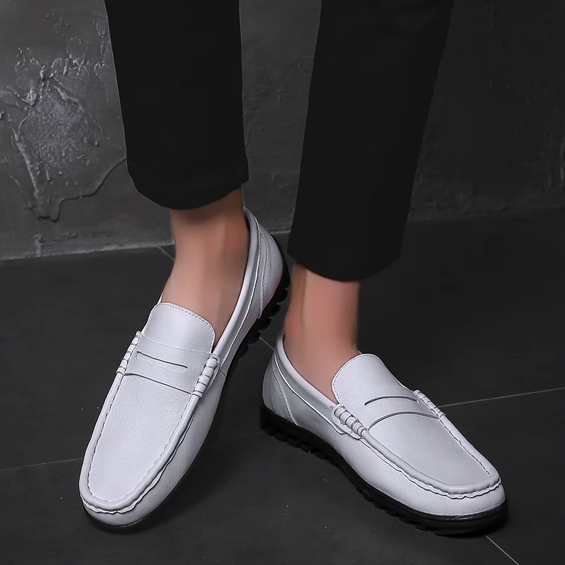 Men Loafers Designer Shoes Men High Quality Men Shoes Fashion Brand Mens Style Shoes Sneakers Men Casual Leather Shoes Sell Hot