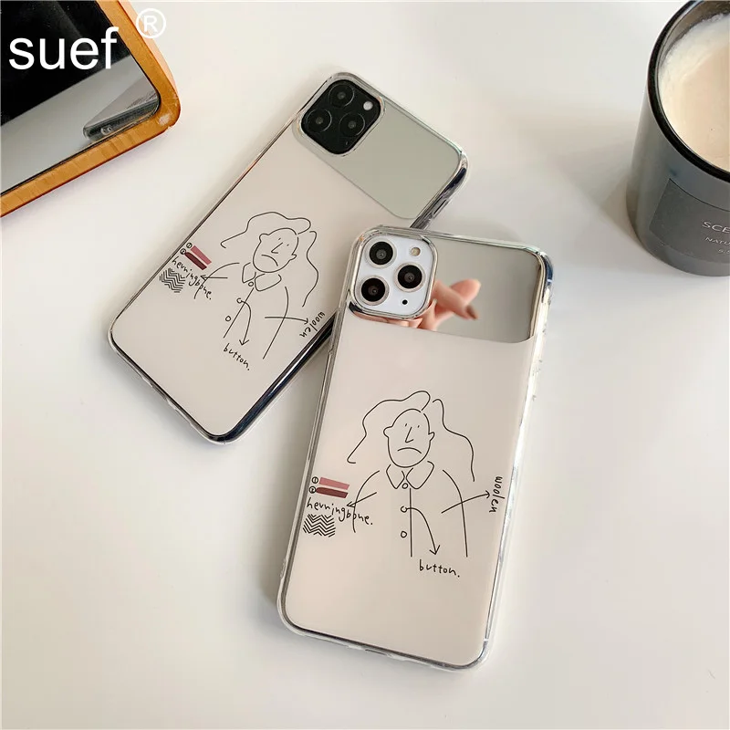 Suef милый чехол для iPhone 11 Pro Max 6 6s 7 8 Plus X Xs XR | Мобильные телефоны и аксессуары