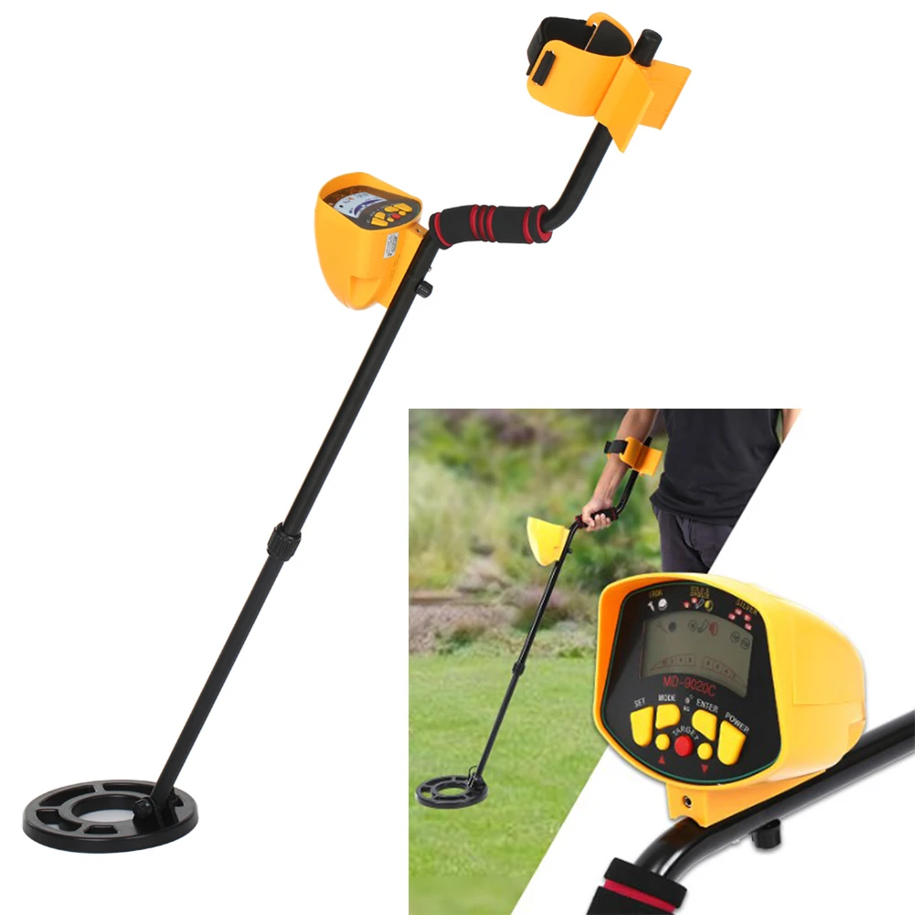 

Metal-Detector Professional Underground MD9020C metal-detector High Sensitivity LCD Display Treasure Gold Hunter Finder Scanner
