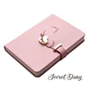 Secret Notebook Ruled Journal Lined Diary With Lock Creative Gift Heart Lock ► Photo 2/6