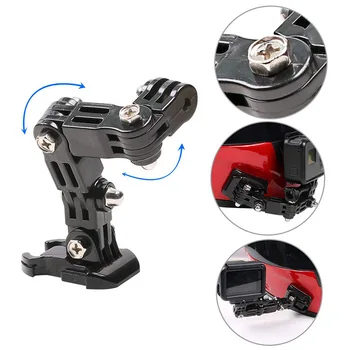 

Motorbikes Helmet Mount Bracket with Backpack Clip Kit for GoPro Hero New Arrival