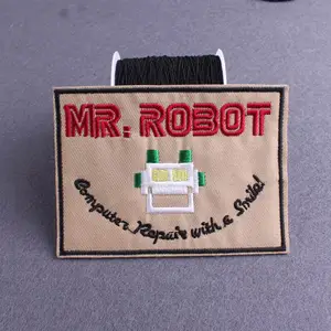 MR ROBOT Horror Movie TV Embroidery Iron On Patches Funny Badge Halloween  Gifts for Men Women Clothes Jean Jackets - AliExpress