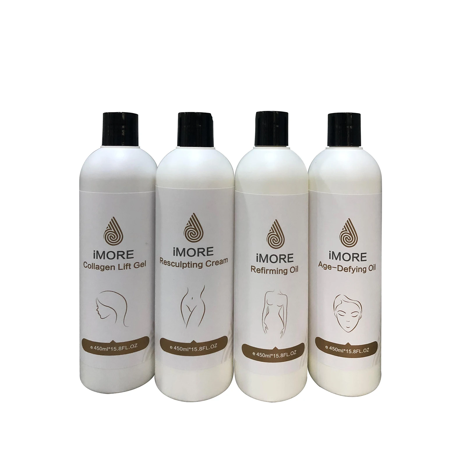 Massage Oil Skin Tightening And Firming Anti-Aging Body Slimming PPC Cream For Beauty Salon Equipment 450ML Elitzia ETMO450 |
