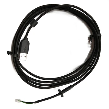 

Durable Nylon USB Soft Mouse Cable Line Replacement Wire For logitech G403 Mouse
