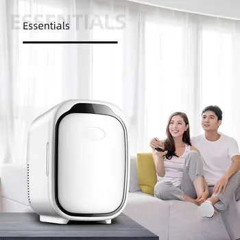 

NEW 6L Portable Small Fridger Fast Cooling Electronic Refrigerator Cooling Function Fast Ship Drop Ship In Stocks