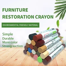 Cera madera muebles piso lápices de reparación dañado reparador para arañazos crayones reparación envío gratis de materiales