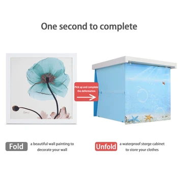 

Concealed Bathroom Locker Wardrobe Folding Mural Storage Cabinet Hidden Storage Box Shelf Storage Suitable Bathroom Organizer