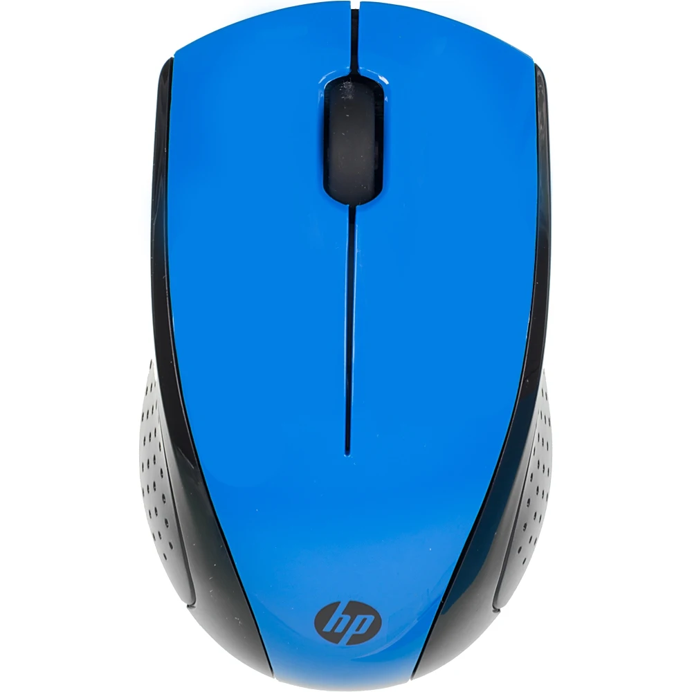 Мышь HP X3000 синий оптическая(1200dpi) беспроводная USB(3but