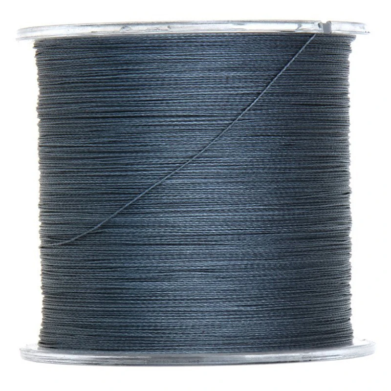 500M 50LB Colorful 4 Strands Multifilament PE Braid Fishing Line(Light Green