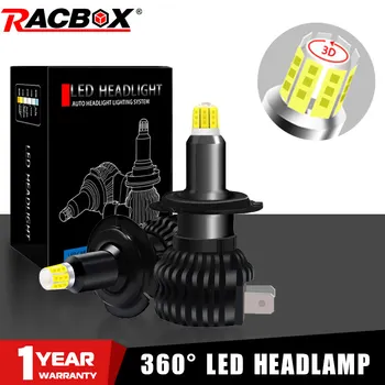 

H7 360 degree LED Headlight Bulbs Fog lights 12-24V 6500k white led lamps car Accessories