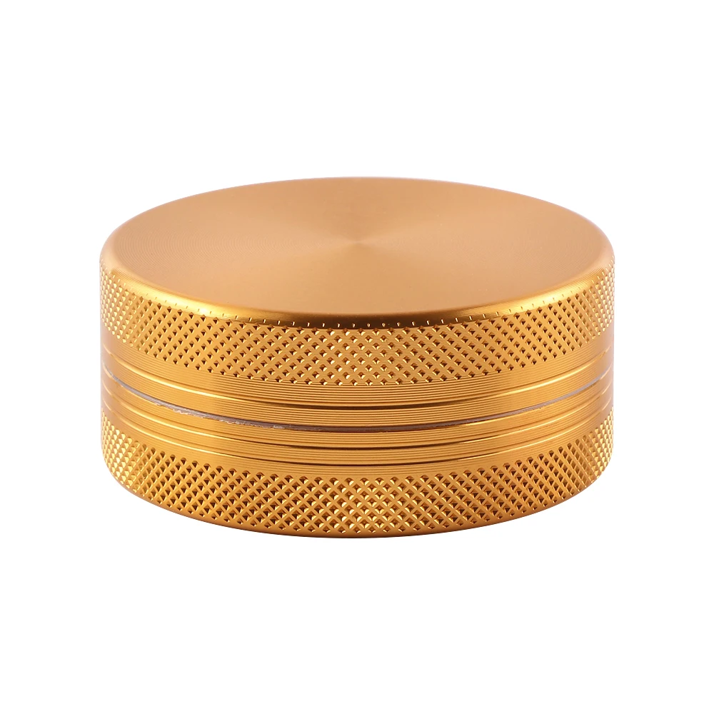 Herb grinder Smoking accessories Tobacco smoking accessories Tobacco grinder 2-layer Aluminum Herbal Herb Grinder Tobacco Smoke Grinders Smoking Pipe Container Accessories