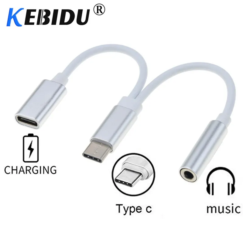 Кабель переходник Kebidu с USB Type C на разъем 3 5 мм для наушников|Кабели VGA| |