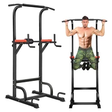 

Power Tower Workout Pull Up Adjustable Multi Function Home Gym Fitness Equipment