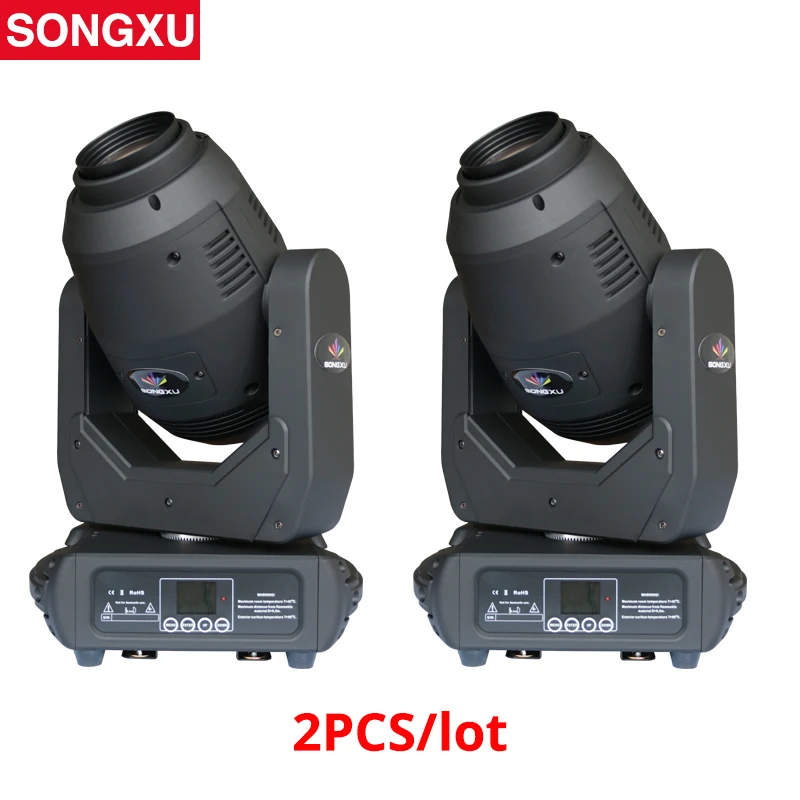 2 шт./лот 250 Вт Лира светодиодный движущийся головной светильник луч/пятна/зум с