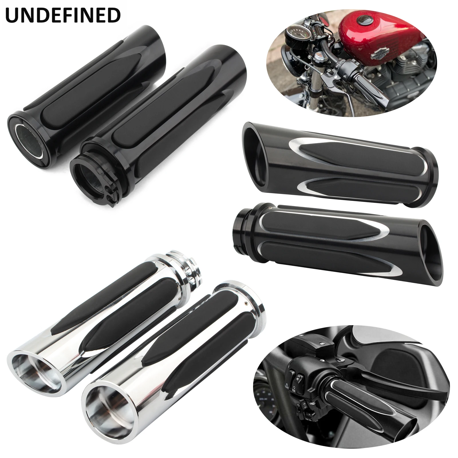 オートバイ用ハンドグリップ,1インチ,25mm,ハーレースポーツスター883