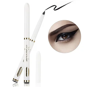 

1PCS Classic Black Eyeliner Telescopic Waterproof Durable Automatically Rotate Eyebrow Pencil Eyeliner Beauty Tool Makeup Lady