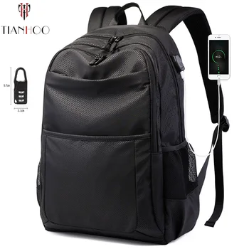 

TIANHOO 2020 New Pattern Backpack Men New Fashion Casual Student Schoolbag Custom Trend Outdoor Travel Backpacks