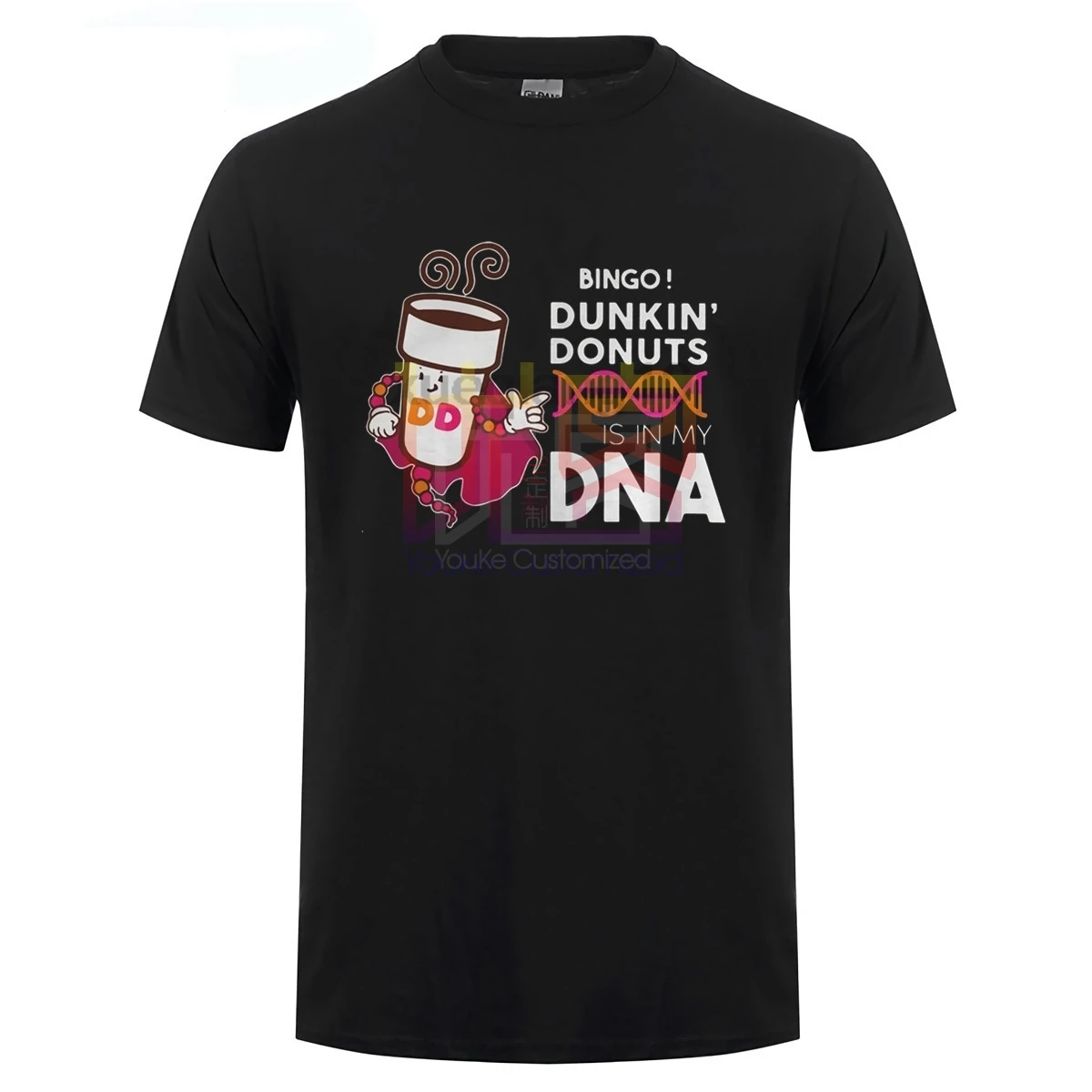 Футболка Bingo Dunkin Donuts is in My DNA |