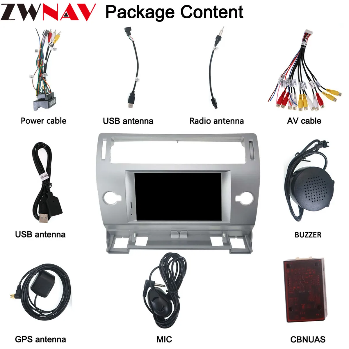 Best DSP 4+64G Android 9.0 Car DVD Player GPS Glonass Navi for Citroen C4 C-Triomphe C-Quatre 2005 2006 2007- 2009 Radio Audio Stereo 5