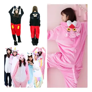 

Onsie for Adults Animal Pokemon Go Mickey Pink Panther Pyjamas Women Home Clothes Soft Comfortable Hooded Sleepwear Pijama Mujer