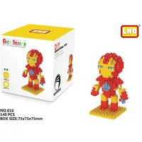 Disney Building Blocks Avengers Micro Diamond Small Particles Assembled Building Blocks Iron Man Spider Toy DIY Building Blocks 2