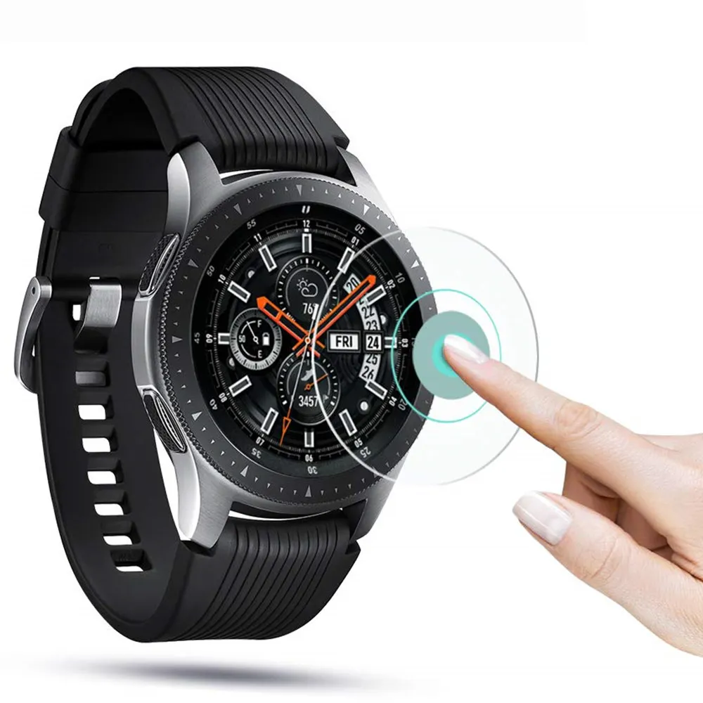 Стеклянная пленка для samsung Galaxy Watch 46 мм/42 мм active 2 40 мм/44 мм gear S3 Frontier/Sport 3D HD полноэкранная защитная пленка Active2