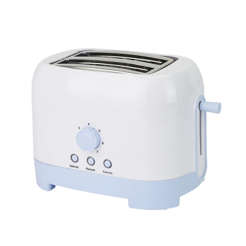 

Hot Home Appliances Electric Bun Toaster Household Stainless Steel 2 Slices Toaster Bread Machine(EU Plug)